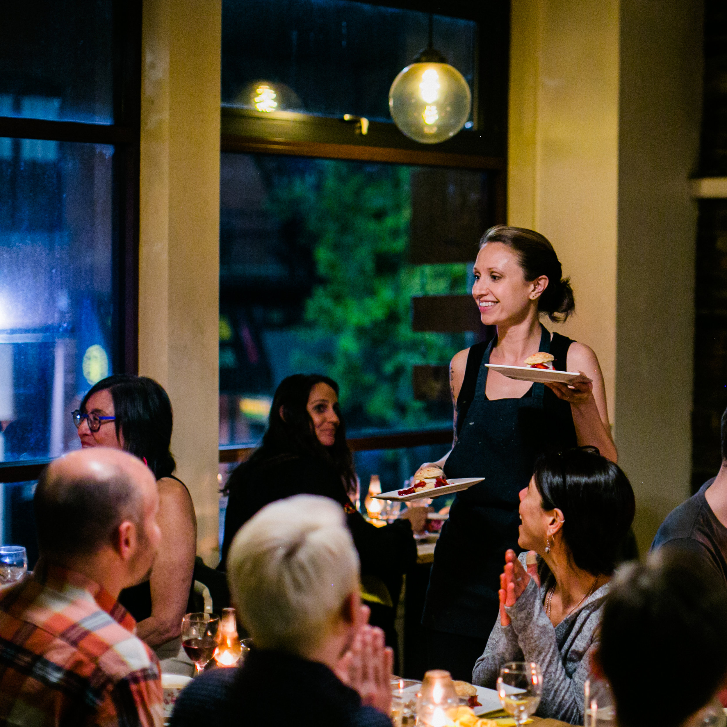 summer pop-up dinner